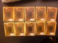 30 Yu Gi Oh карти за игра или колекция Ю ги О 10 бр. фенове червен дракон синя карта, снимка 2
