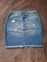 Дънкова пола Размер М, снимка 2