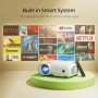 4K WiFi6 YOTON Y9 смарт видео проектор за домашно кино , снимка 2