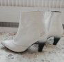 Дамски бели боти Herman Monster 38, снимка 4