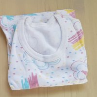 Бебешки комплект тениска и гащи летен 1 год, снимка 2 - Бебешки блузки - 36610949