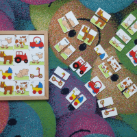 Детска образователна игра Лото "Аз разбирам" - половинки, Educo, снимка 1 - Образователни игри - 44877690