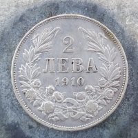 Сребърна монета 2 лева 1910 година, снимка 1 - Нумизматика и бонистика - 38509592