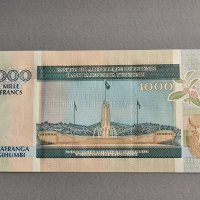 Банкнота - Бурунди - 1000 франка UNC | 2009г., снимка 2 - Нумизматика и бонистика - 43999534