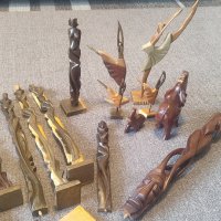 Ръчно изработени кубински статуетки слонове балерини жена, снимка 1 - Антикварни и старинни предмети - 44061433