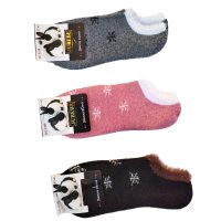 4314 Дамски дебели зимни вълнени чорапи Снежинки, 37-41 номер, снимка 6 - Дамски чорапи - 43459769