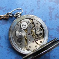 Стар джобен часовник, снимка 6 - Антикварни и старинни предмети - 26393708