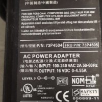 Захранване за преносими компютри IBM Lenovo P/N 73P4504 Fru 73P4505 72W 16V 4.55A Dc, снимка 2 - Кабели и адаптери - 43325342