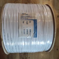 Коаксиален кабел за видеонаблюдение(чиста мед) със захранване 2*0.75, снимка 1 - Други - 33649960