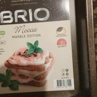 нова тава Brio Mocca Marble Edition, снимка 4 - Съдове за готвене - 39669780