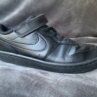 Nike black leather 34