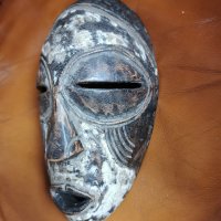 Африканска маска Чокве от Ангола , снимка 2 - Антикварни и старинни предмети - 43112668
