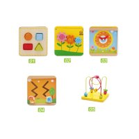 Детски дървен куб, снимка 10 - Образователни игри - 40702445