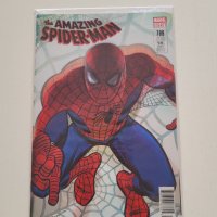 Комикс Amazing Spider-Man Vol. 1, #789 (Lenticular, Dan Slott Signed Card), NM, Marvel, снимка 5 - Списания и комикси - 39406823