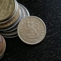 Монета - Финландия - 20 пения | 1980г., снимка 2 - Нумизматика и бонистика - 28646848