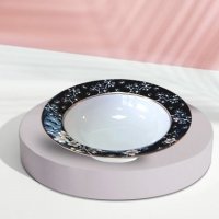 Черно-бели чинии за миялна машина от костен порцелан на брой , снимка 9 - Чинии - 31933044