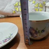 Стар български порцелан чаша за чай, снимка 5 - Антикварни и старинни предмети - 43899656