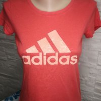 Adidas дамска маркова тениска, оригинална, S, M