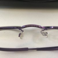 детски диоптрични очила метални тънки рамки лилави Lacoste Lanvin , снимка 9 - Други - 27274353