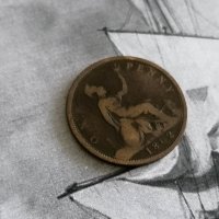 Монета - Великобритания - 1 пени | 1862г., снимка 1 - Нумизматика и бонистика - 28087329
