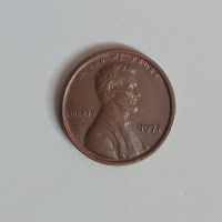 1 цент САЩ 1971 1 цент 1971 Американска монета Линкълн , снимка 1 - Нумизматика и бонистика - 44897479