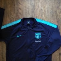 Nike FCB - страхотно мъжко горнище КАТО НОВО, снимка 6 - Спортни дрехи, екипи - 39458443