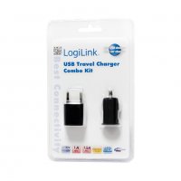 USB зарядно за автомобили и камиони LogiLink, снимка 2 - Други - 28147148