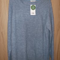 Нов мек пуловер , снимка 1 - Блузи с дълъг ръкав и пуловери - 43792303