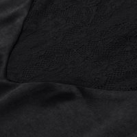 Сатенен дамски топ в черно, с дантела, снимка 10 - Корсети, бюстиета, топове - 40698222