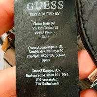 Чанта GUESS оригинал, кожа, голяма, с размери - 42 см; 30/55см висока с дръжки; шир. 16 см., снимка 8 - Чанти - 42938863