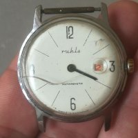 Мъжки часовник Ruhla. UMF 24. Vintage watch. Made in Germany. Механичен механизъм , снимка 2 - Мъжки - 40608610