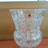 кристална купа ваза фруктиера, снимка 7 - Антикварни и старинни предмети - 27012231
