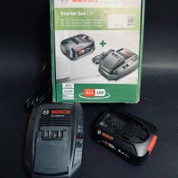 Зарядно с батерия Bosch PBA Starter Set 18V, снимка 1 - Други инструменти - 43460746