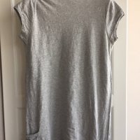 Дамска тениска PULL&BEAR оригинал, size M, 100%памук, като туника, много запазена, снимка 5 - Тениски - 29007220