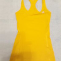 Марков оригинален потник ADIDAS, слънчево жълто , спортен модел , еластан, хубава стегната материя, снимка 2 - Спортни екипи - 37476649