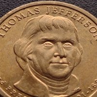 Възпоменателна монета THOMAS JEFFERSON 3 президент на САЩ (1801-1809) за КОЛЕКЦИЯ 37762, снимка 8 - Нумизматика и бонистика - 40764301