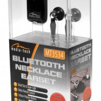 MT3534 BLUETOOTH NECKLACE EARSET, снимка 3 - Bluetooth слушалки - 28627053