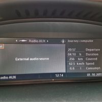 BMW E60 / E90 / X5  X6 AUX Bluetooth приемник модул БМВ е60 е61 аукс блутут CCC MASK BM54 MK4 музика, снимка 2 - Аксесоари и консумативи - 26160727