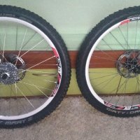 Висококачествен wheelset за планинско колоездене 26 цола, снимка 10 - Части за велосипеди - 37686885