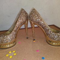 Обувки Gianmarco  Lorenzi, снимка 9 - Дамски обувки на ток - 32721543