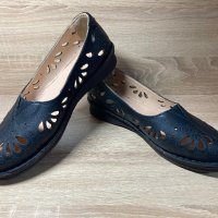Нови обувки, естествена кожа, мокасини, 39 номер, снимка 2 - Дамски ежедневни обувки - 43255570