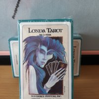 Londa Tarot - феноменална таро колода с 79 карти и хартиена книжка, 12см х 7см, снимка 1 - Други игри - 32863535