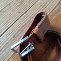 Calvin Klein Leather Belt - Мъжки Колан Естествена Кожа , снимка 2 - Колани - 43898380