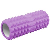 Фоумролер (Foam roller) с дълбок релеф за масаж., снимка 1 - Йога - 43056423