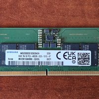 2 РАМ/RAM памет 8GB DDR5 4800 Samsung, снимка 2 - RAM памет - 43349897