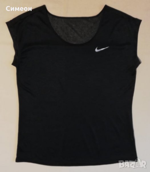 Nike DRI-FIT оригинален потник M Найк черен потник топ спорт тениска, снимка 1