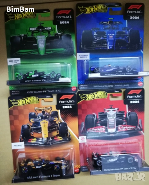 Оригинални колички Hot Wheels Formula1 - различни модели, снимка 1