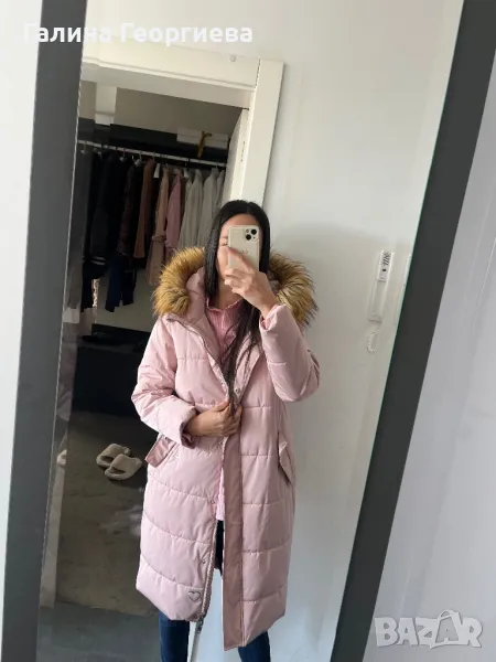 Дълго дамско яке, снимка 1