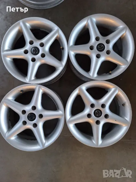 Алуминиеви Джанти за Мазда Нисан Хюндай Тойота -5х114.3-15 цола, снимка 1