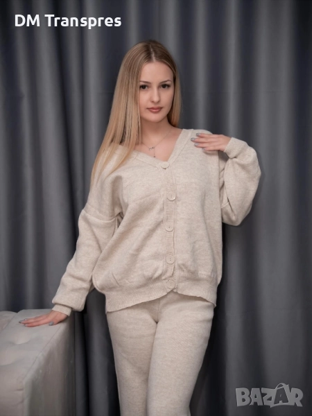 Limaré - Бежов плетен комплект – удобство и стил в едно!, снимка 1